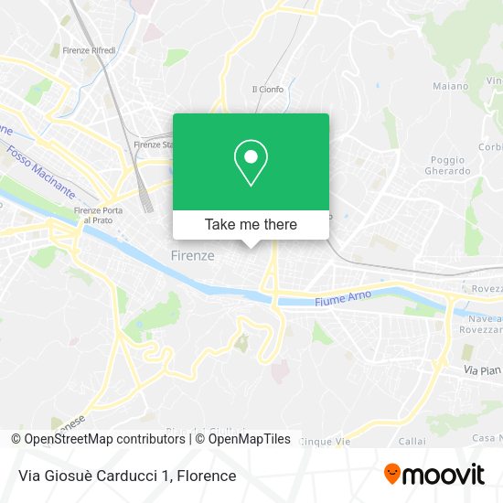Via Giosuè Carducci 1 map