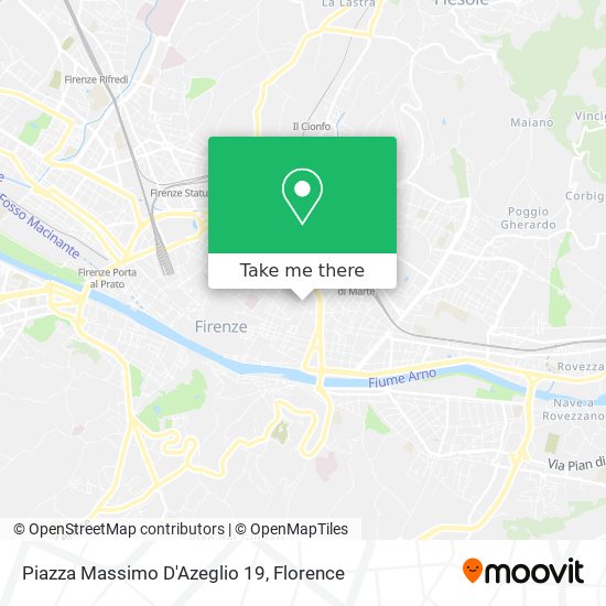 Piazza Massimo D'Azeglio 19 map