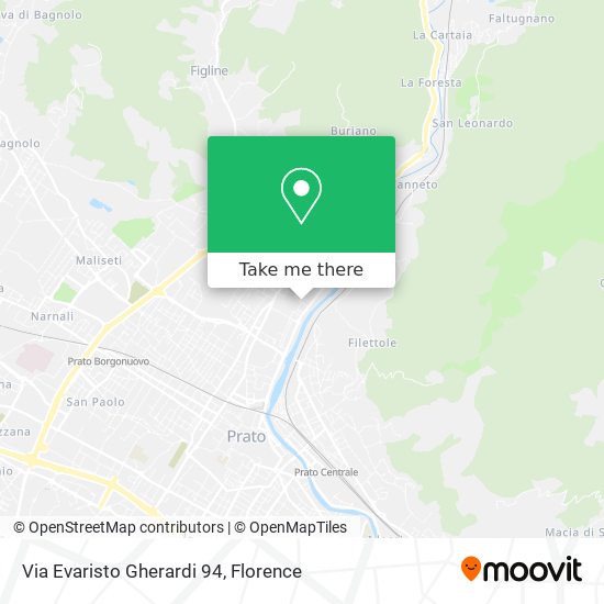 Via Evaristo Gherardi 94 map