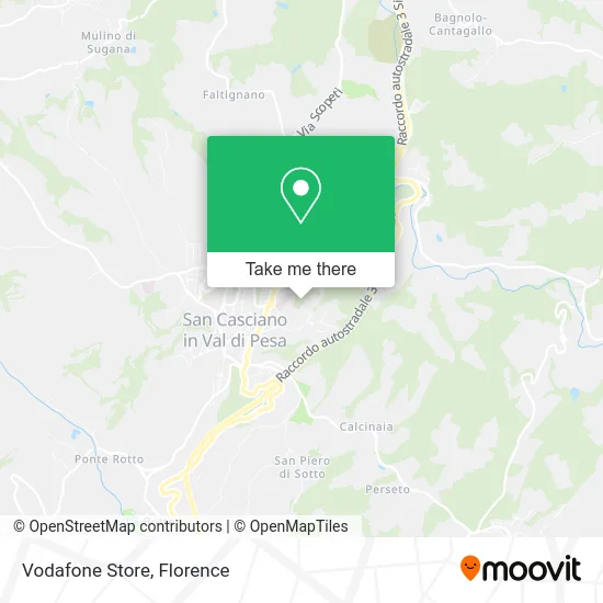 Vodafone Store map