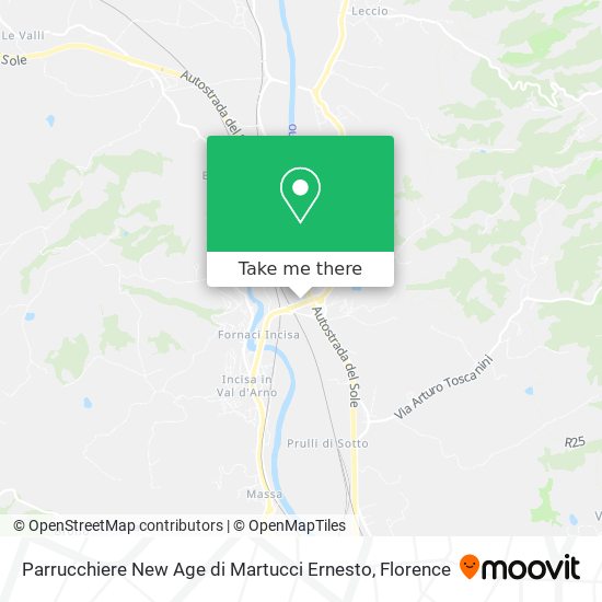 Parrucchiere New Age di Martucci Ernesto map