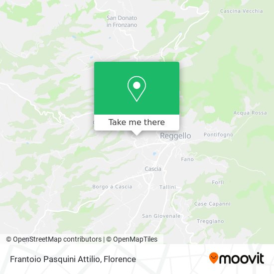 Frantoio Pasquini Attilio map