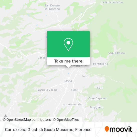 Carrozzeria Giusti di Giusti Massimo map
