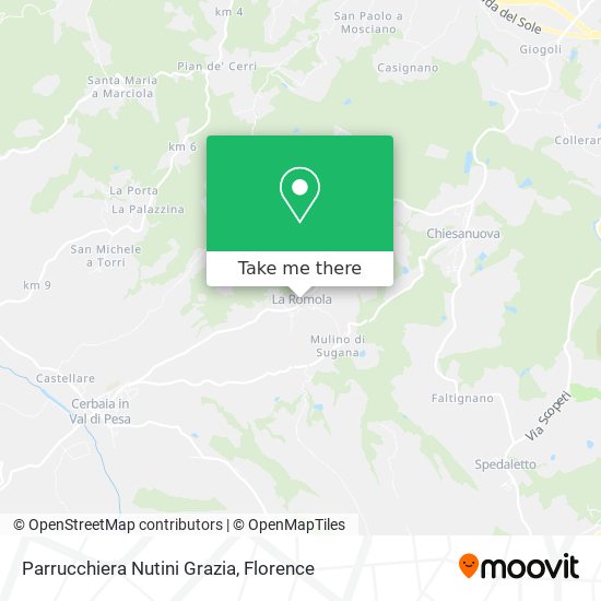 Parrucchiera Nutini Grazia map