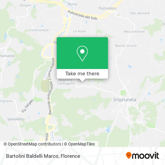 Bartolini Baldelli Marco map