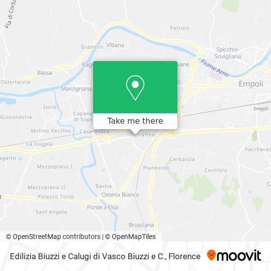 Edilizia Biuzzi e Calugi di Vasco Biuzzi e C. map