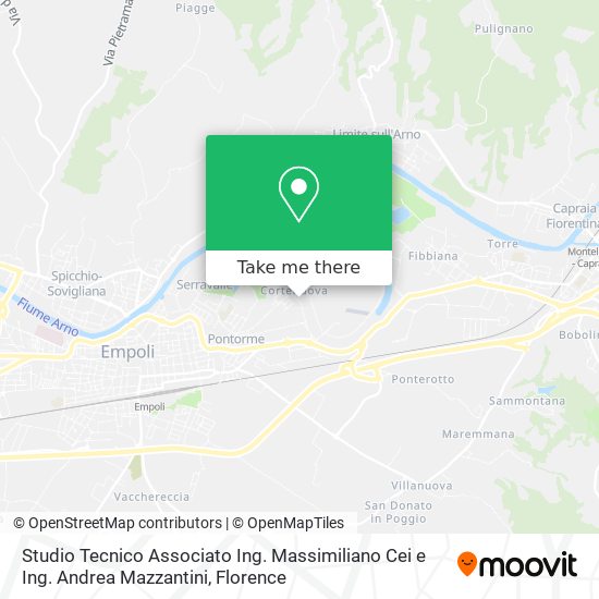 Studio Tecnico Associato Ing. Massimiliano Cei e Ing. Andrea Mazzantini map