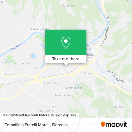 Tomaificio Fratelli Morelli map