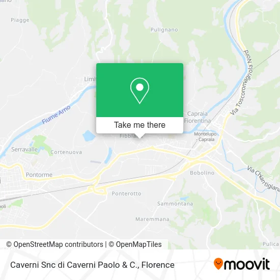 Caverni Snc by Paolo Caverni & C. map