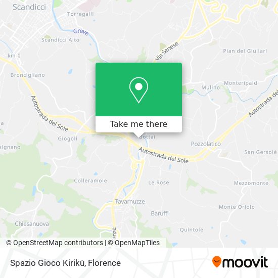 Spazio Gioco Kirikù map