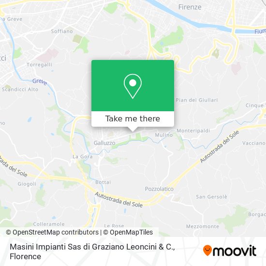 Masini Impianti Sas di Graziano Leoncini & C. map