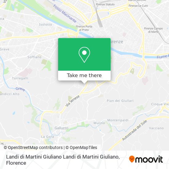 Landi di Martini Giuliano Landi di Martini Giuliano map