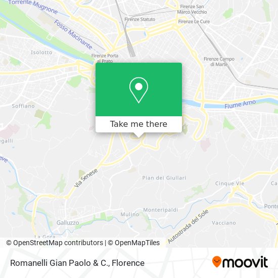 Romanelli Gian Paolo & C. map