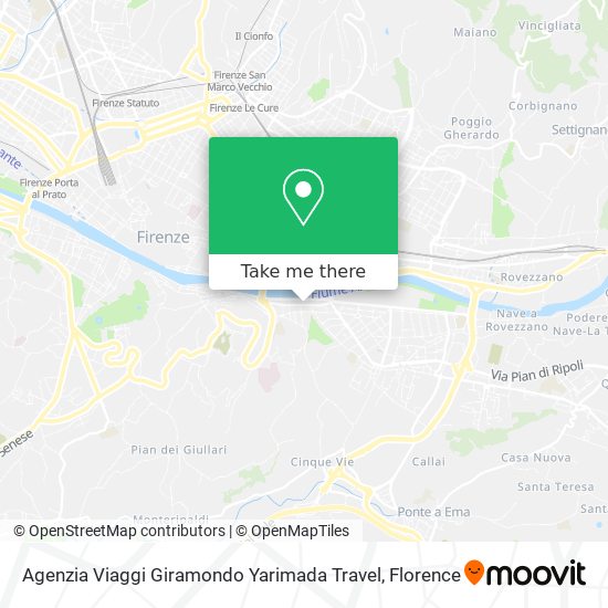 Agenzia Viaggi Giramondo Yarimada Travel map