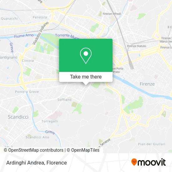 Ardinghi Andrea map