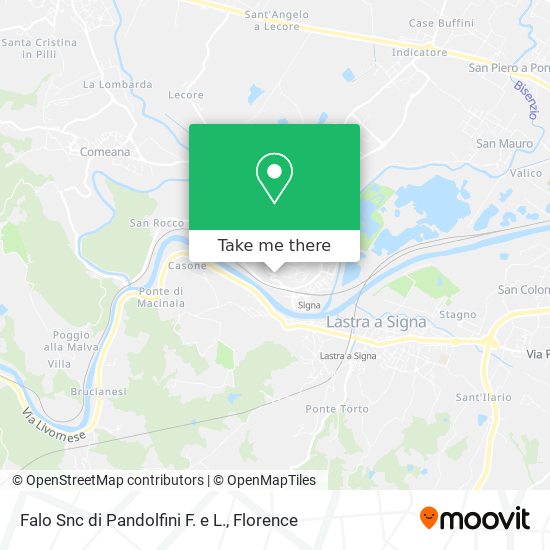 Falo Snc di Pandolfini F. e L. map