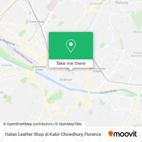 Italian Leather Shop di Kabir Chowdhury map