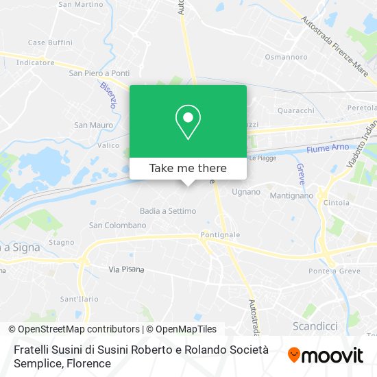 Fratelli Susini di Susini Roberto e Rolando Società Semplice map