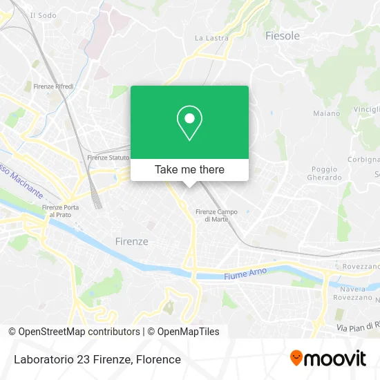 Laboratory 23 Florence map