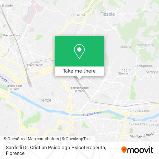 Sardelli Dr. Cristian Psicologo Psicoterapeuta map