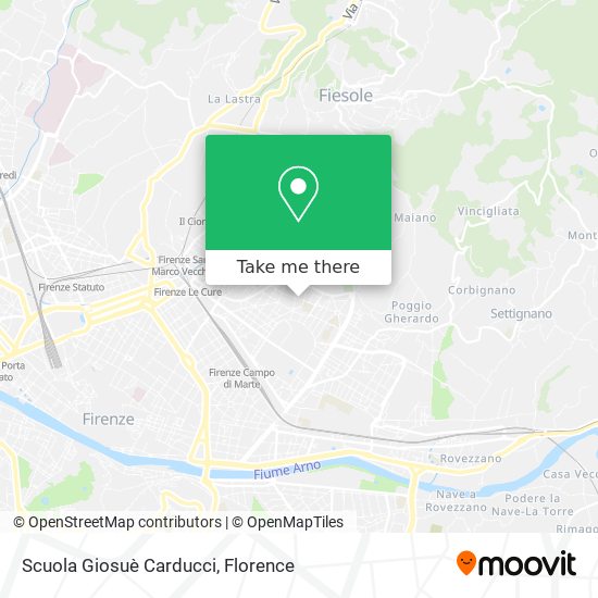 Scuola Giosuè Carducci map