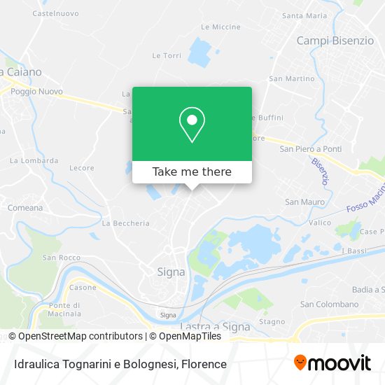 Idraulica Tognarini e Bolognesi map