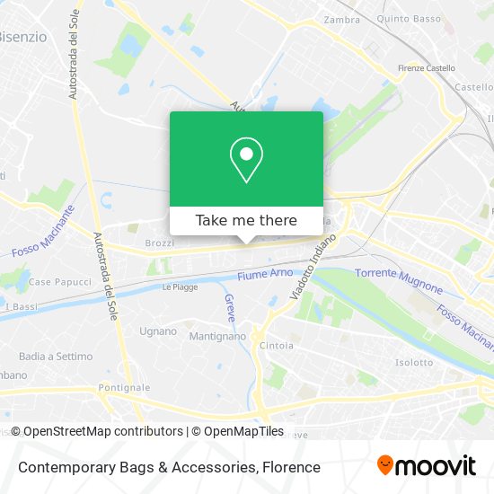 Contemporary Bags & Accessories map