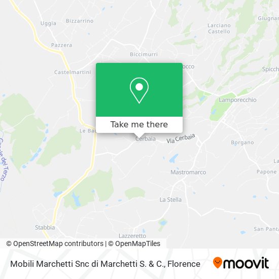 Mobili Marchetti Snc di Marchetti S. & C. map
