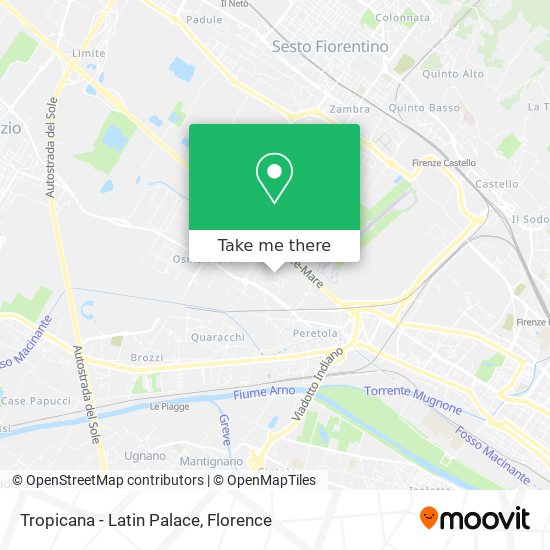 Tropicana - Latin Palace map