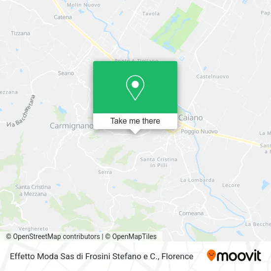 Effetto Moda Sas di Frosini Stefano e C. map