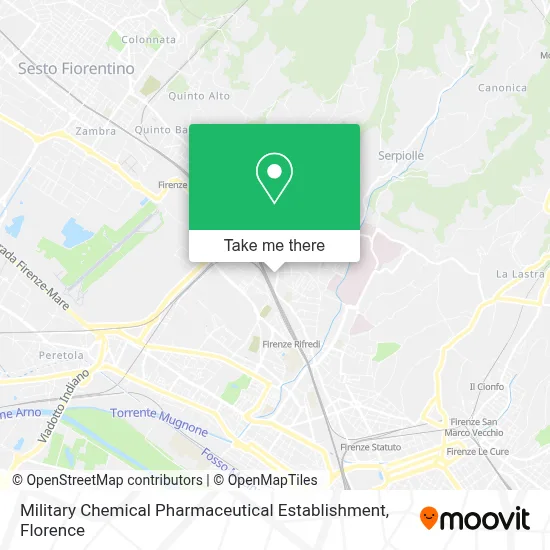 Military Chemical Pharmaceutical Establishment map