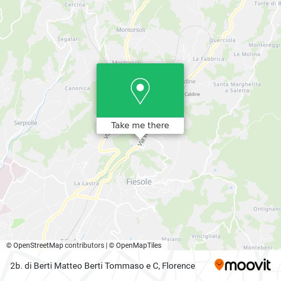 2b. di Berti Matteo Berti Tommaso e C map