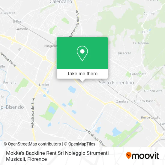 Mokke's Backline Rent Musical Instrument Rental map