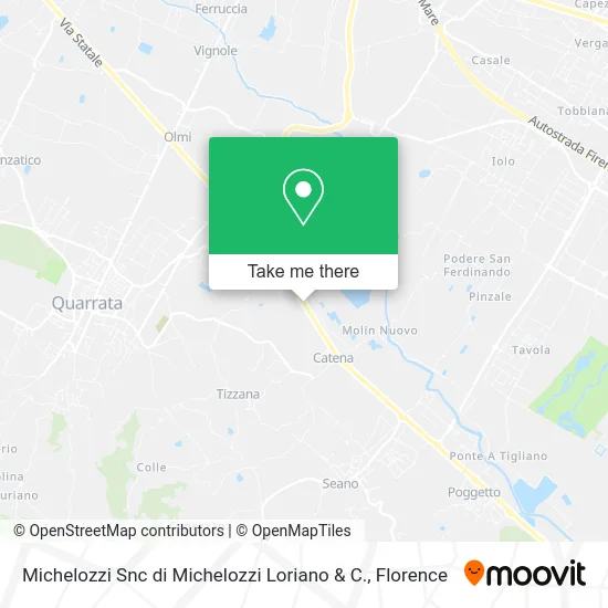 Michelozzi Snc di Michelozzi Loriano & C. map