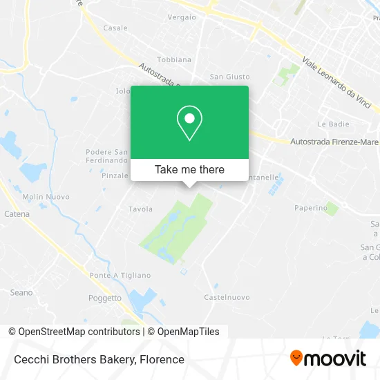 Cecchi Brothers Bakery map