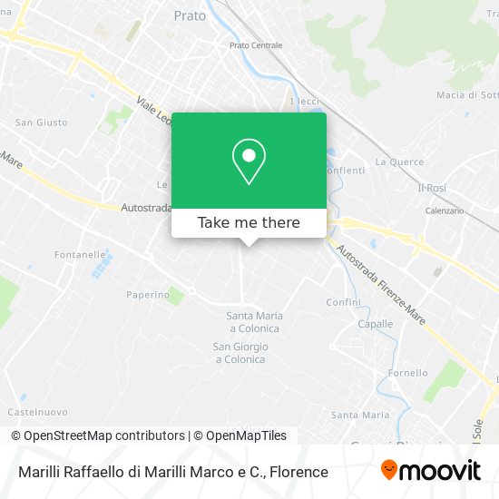 Marilli Raffaello di Marilli Marco e C. map