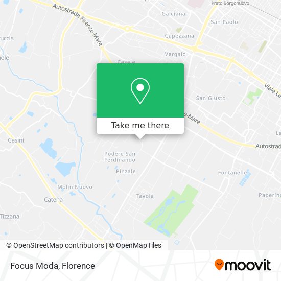 Focus Moda map