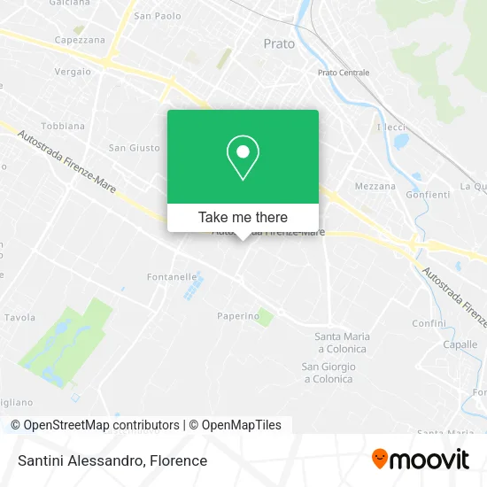 Santini Alessandro map