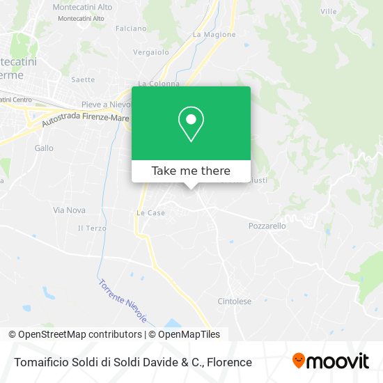 Tomaificio Soldi di Soldi Davide & C. map
