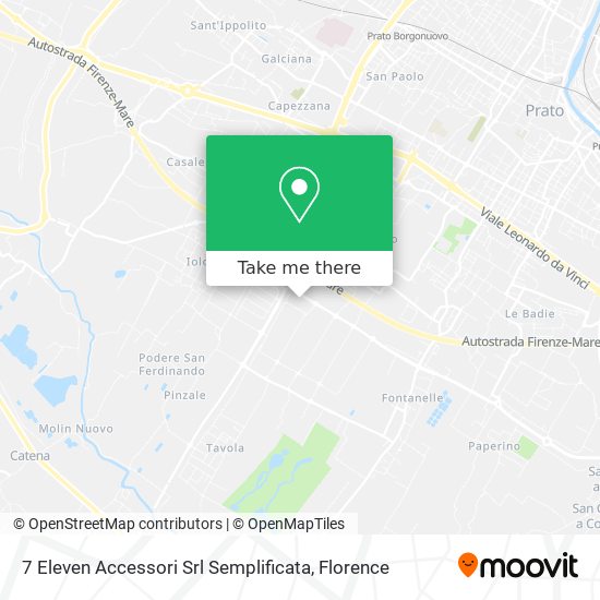 7 Eleven Accessori Srl Semplificata map