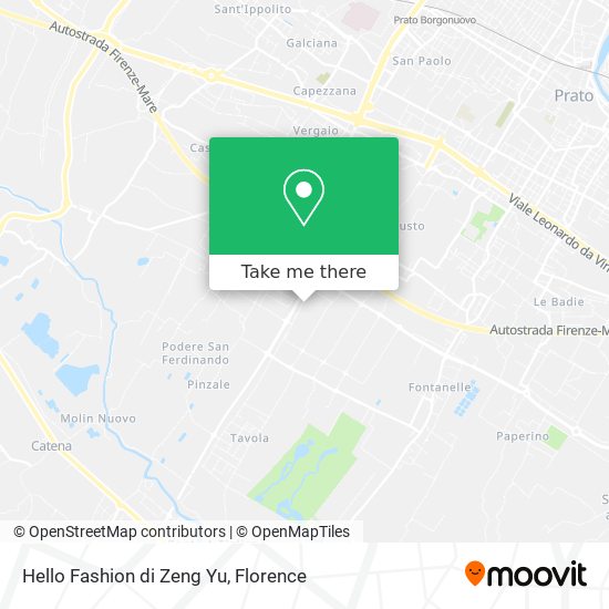 Hello Fashion di Zeng Yu map