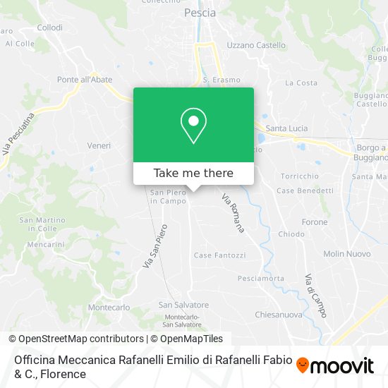 Officina Meccanica Rafanelli Emilio di Rafanelli Fabio & C. map