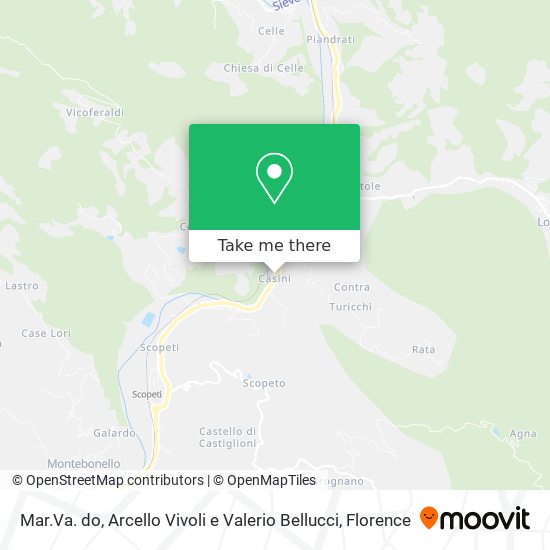 Mar.Va. do, Arcello Vivoli e Valerio Bellucci map