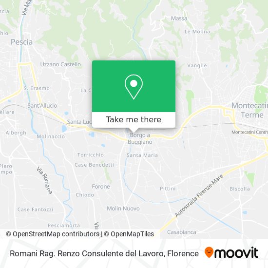 Romani Rag. Renzo Consulente del Lavoro map