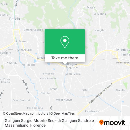 Galligani Sergio Mobili - Snc - di Galligani Sandro e Massimiliano map