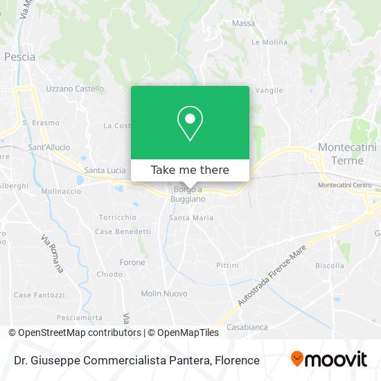 Dr. Giuseppe Commercialista Pantera map