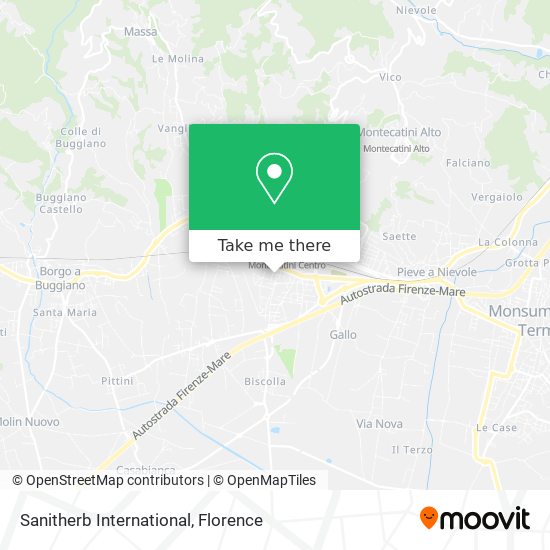 Sanitherb International map