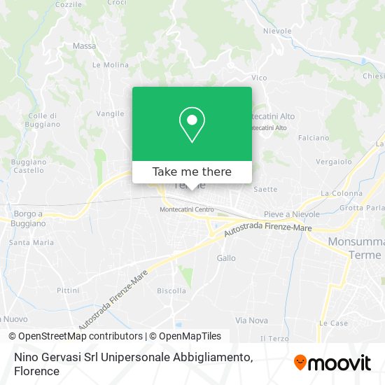 Nino Gervasi Srl Unipersonale Abbigliamento map
