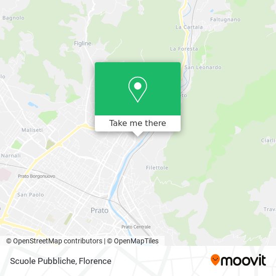 Scuole Pubbliche map