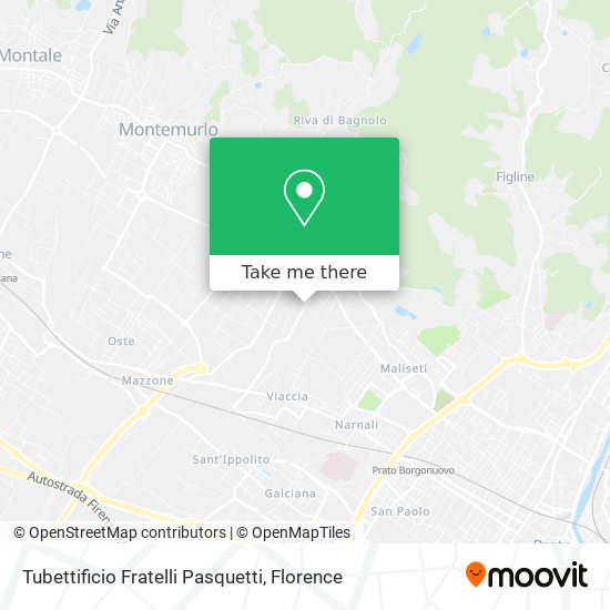 Tubettificio Fratelli Pasquetti map